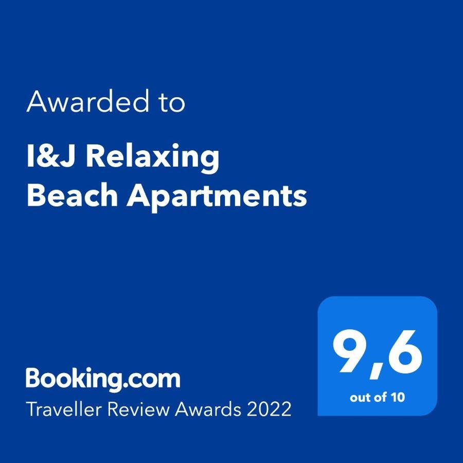 I&J Relaxing Beach Apartments Račišće Dış mekan fotoğraf